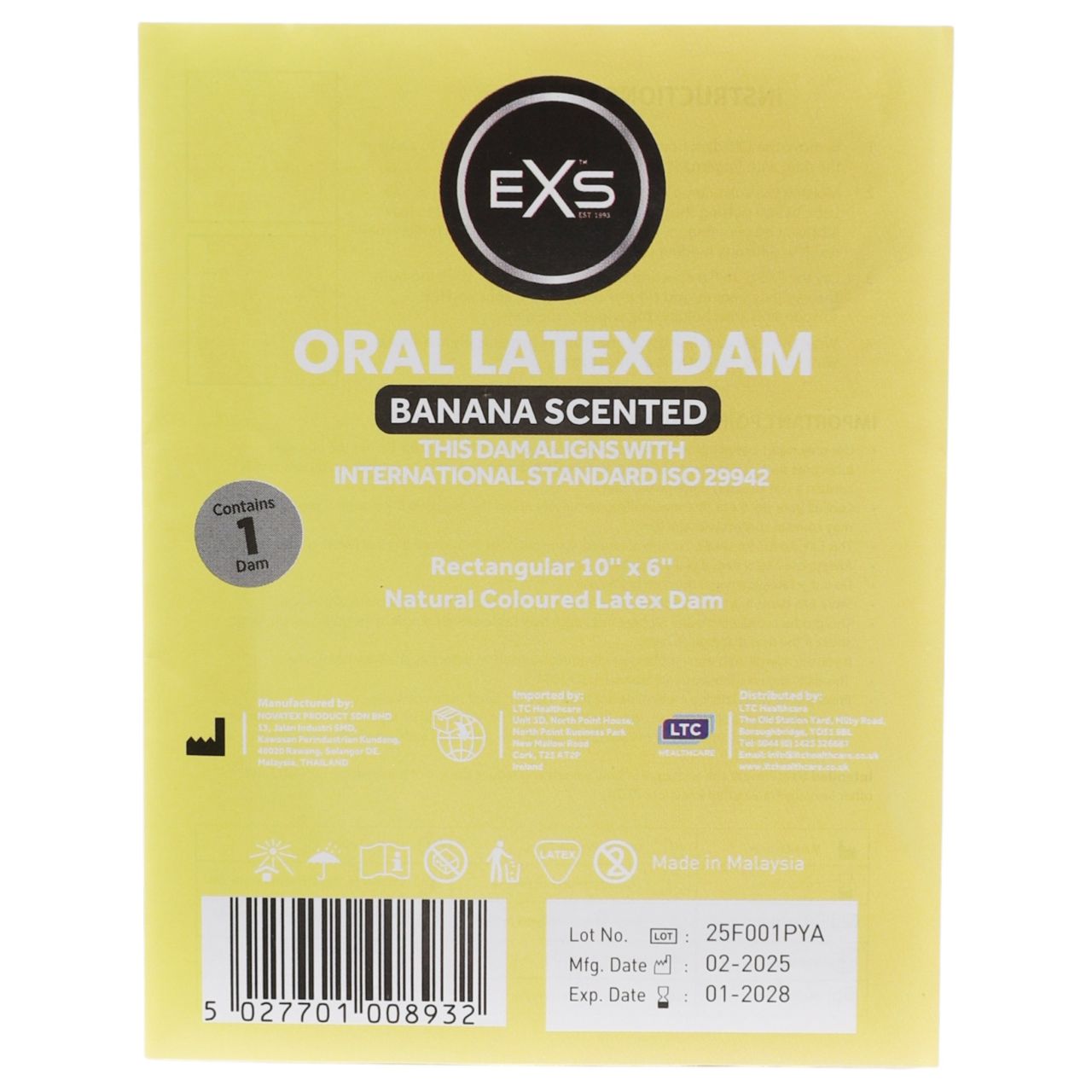 EXS - nyalókendő - banános EXS - nyalókendő - banános