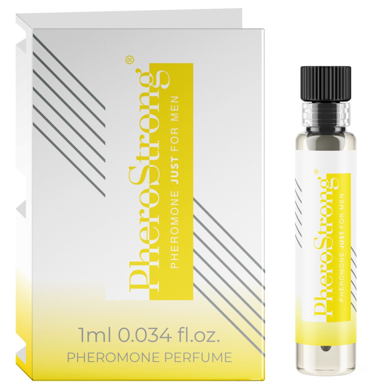 PheroStrong Just- feromon parfüm férfiaknak (1 ml) PheroStrong Just- feromon parfüm férfiaknak (1 ml)