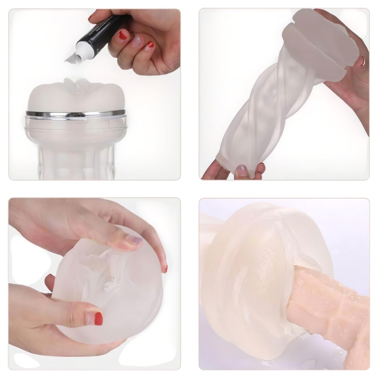 Tracy's Dog Crystal - élethű műpunci maszturbátor (átlátszó) Tracy's Dog Crystal - élethű műpunci maszturbátor (átlátszó)