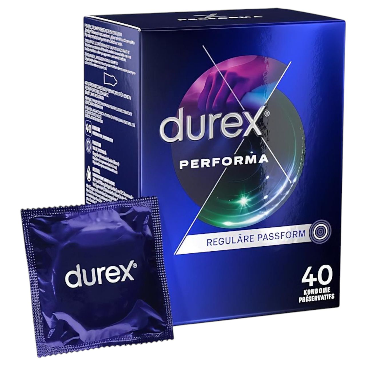 Durex Performa - késleltető óvszer (40 db) Durex Performa - késleltető óvszer (40 db)