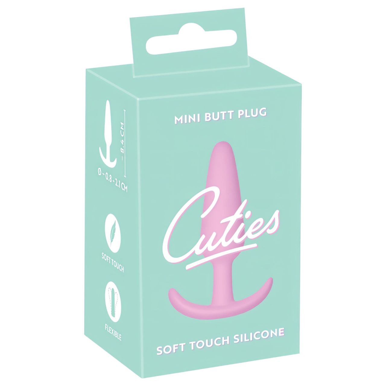 Cuties Mini Butt Plug - szilikon anál plug (pink, 2,1 cm) Cuties Mini Butt Plug - szilikon anál plug (pink, 2,1 cm)