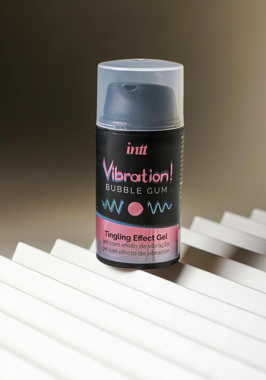 Intt Vibration! - folyékony vibrátor - rágógumi (15 ml)