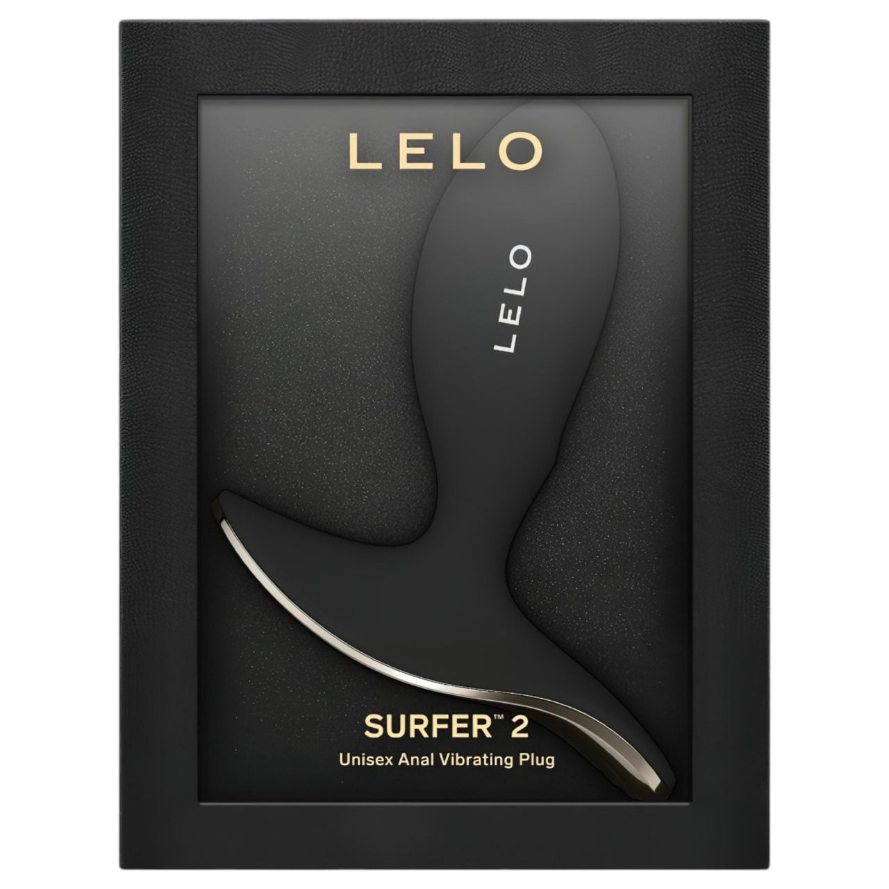 LELO Surfer - okos vibrációs anál plug (fekete)
