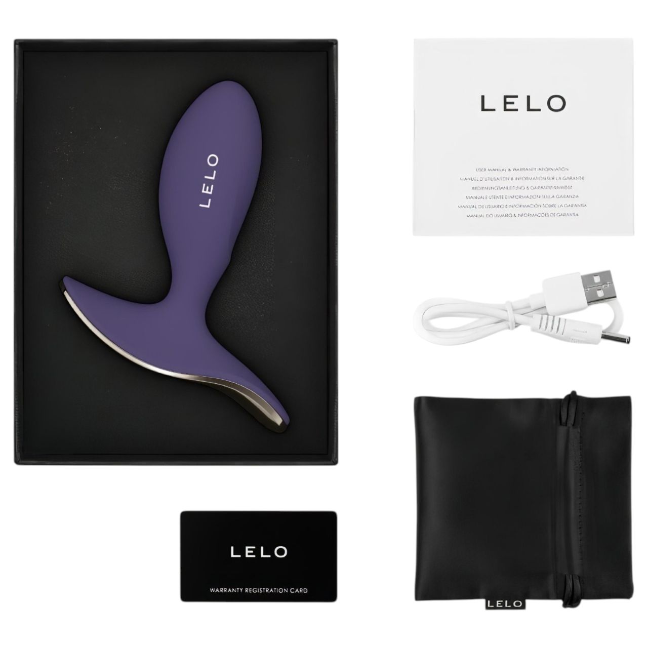 LELO Surfer - okos vibrációs anál plug (lila) LELO Surfer - okos vibrációs anál plug (lila)