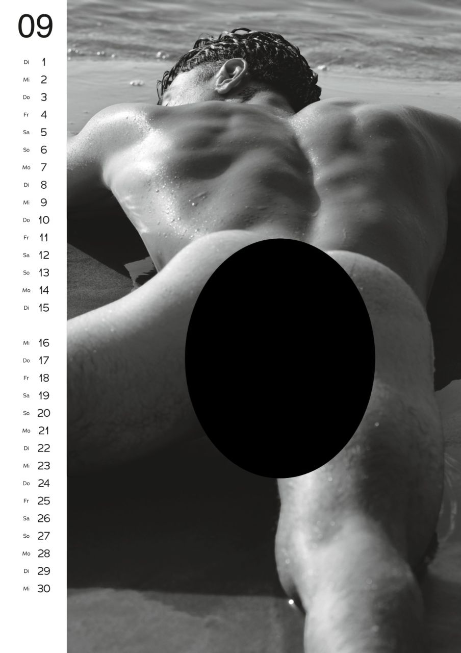 / Akt férfi naptár - 2026