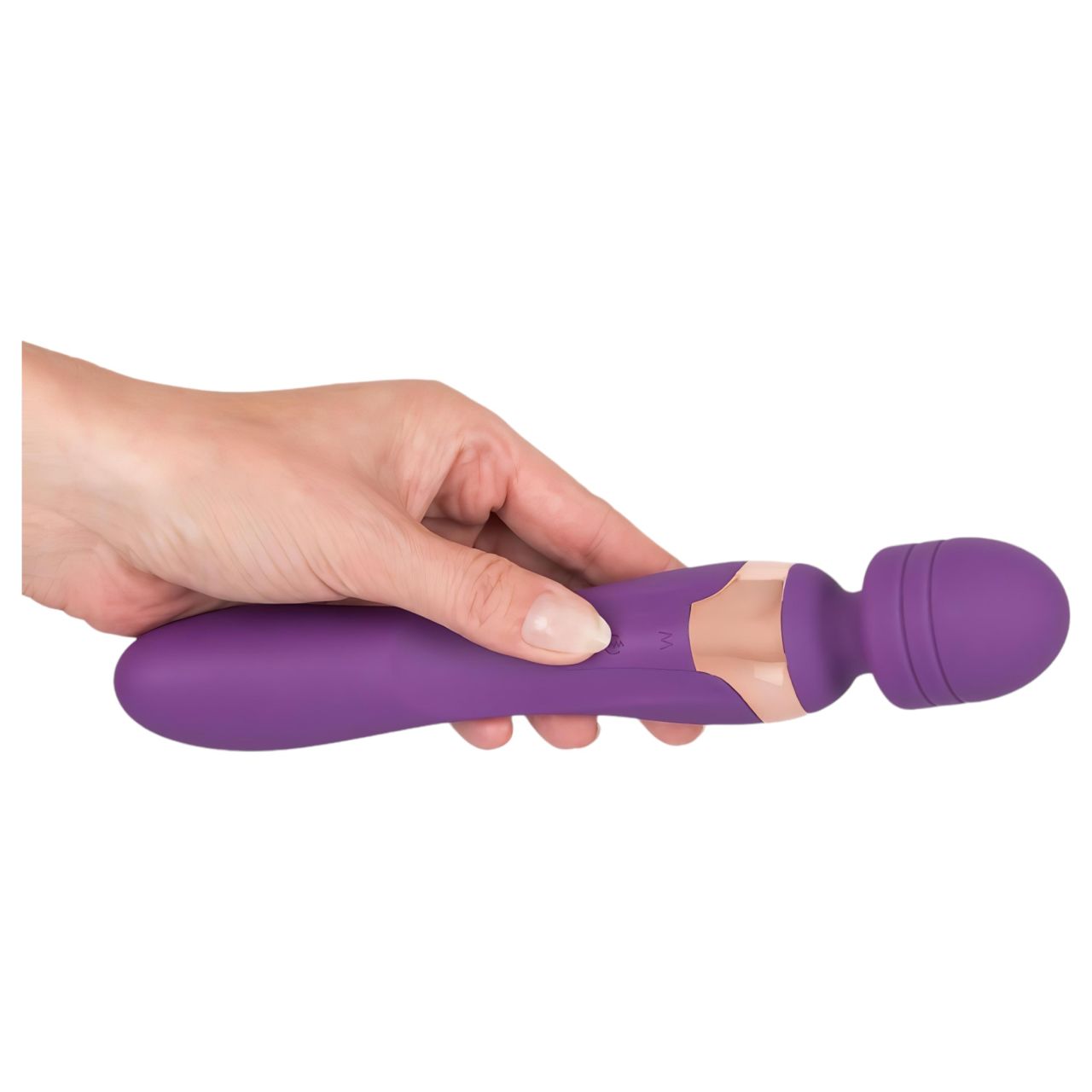 Javida Double - masszírozó vibrátor (lila) Javida Double - masszírozó vibrátor (lila)