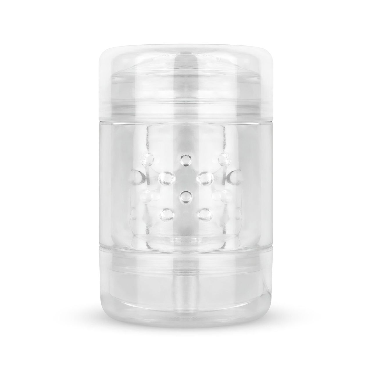 FPPR. - kétvégű maszturbátor - punci & ánusz (átlátszó)