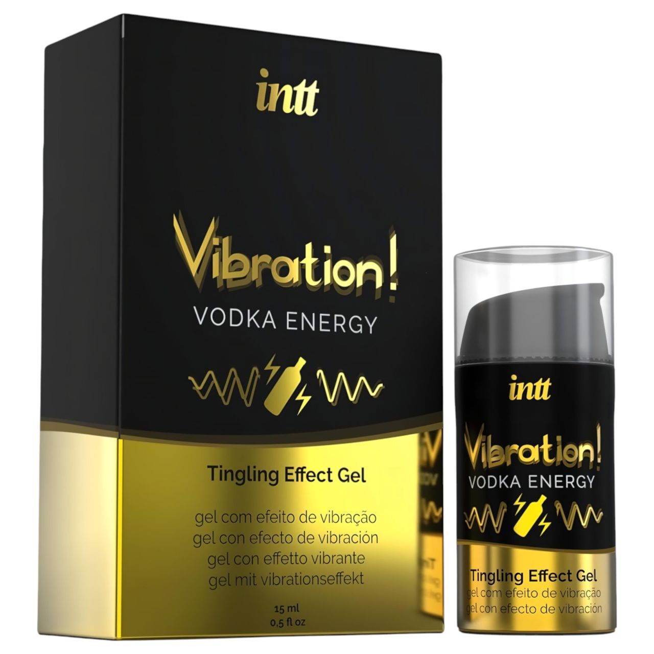 Intt Vibration! - folyékony vibrátor - Vodka Energy (15 ml) Intt Vibration! - folyékony vibrátor - Vodka Energy (15 ml)