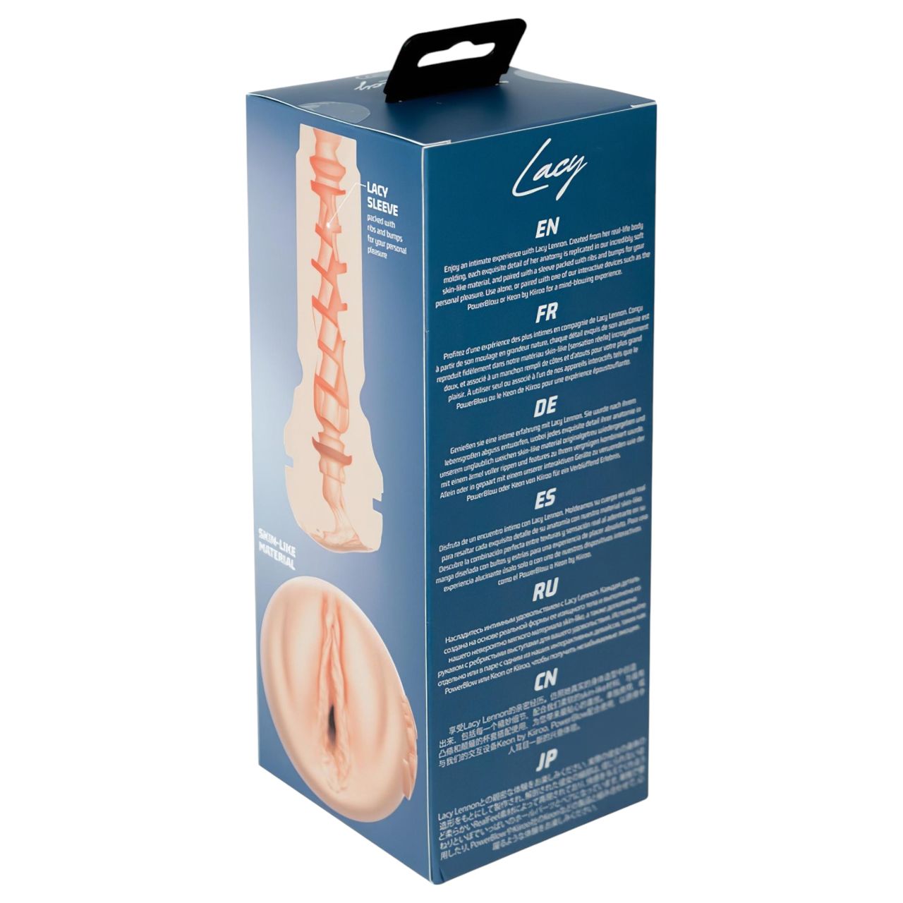Kiiroo Lacy Lennon - művagina - PowerBlow kompatibilis (natúr)