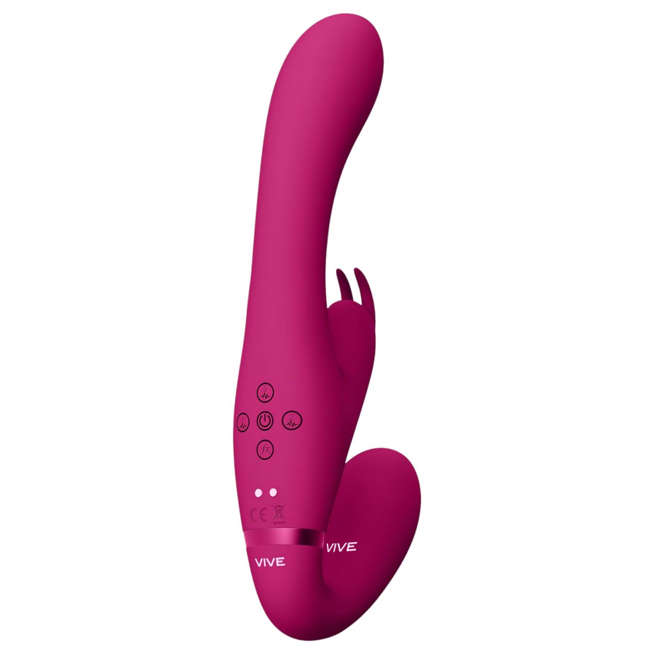 Vive Suki - felcsatolható vibrátor tartópánt nélkül (pink)