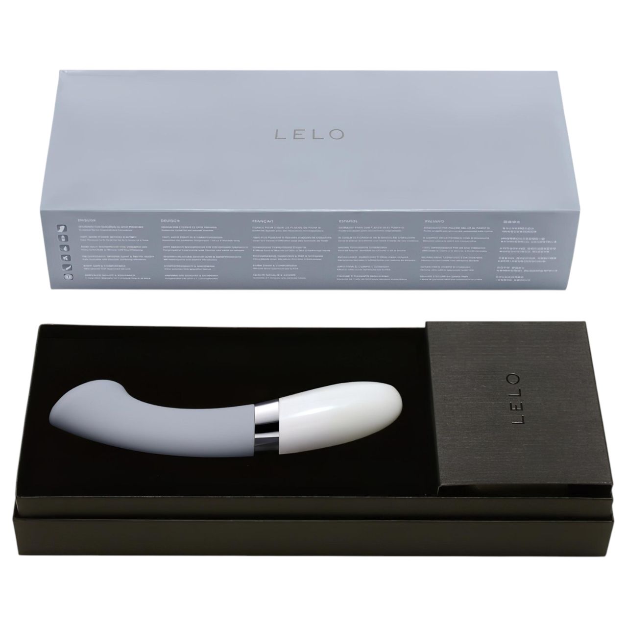 LELO Gigi 2 - szilikon G-pont vibrátor (szürke)