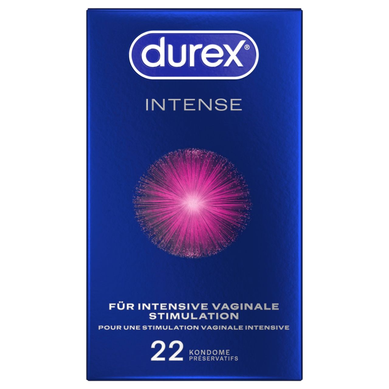 Durex Intense - Orgasmic óvszer (22db)