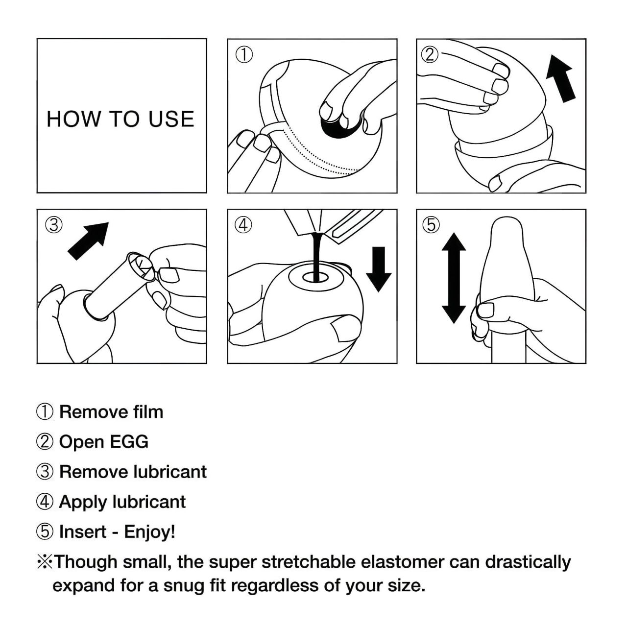 / TENGA Egg Ring - tojás maszturbátor (6db)
