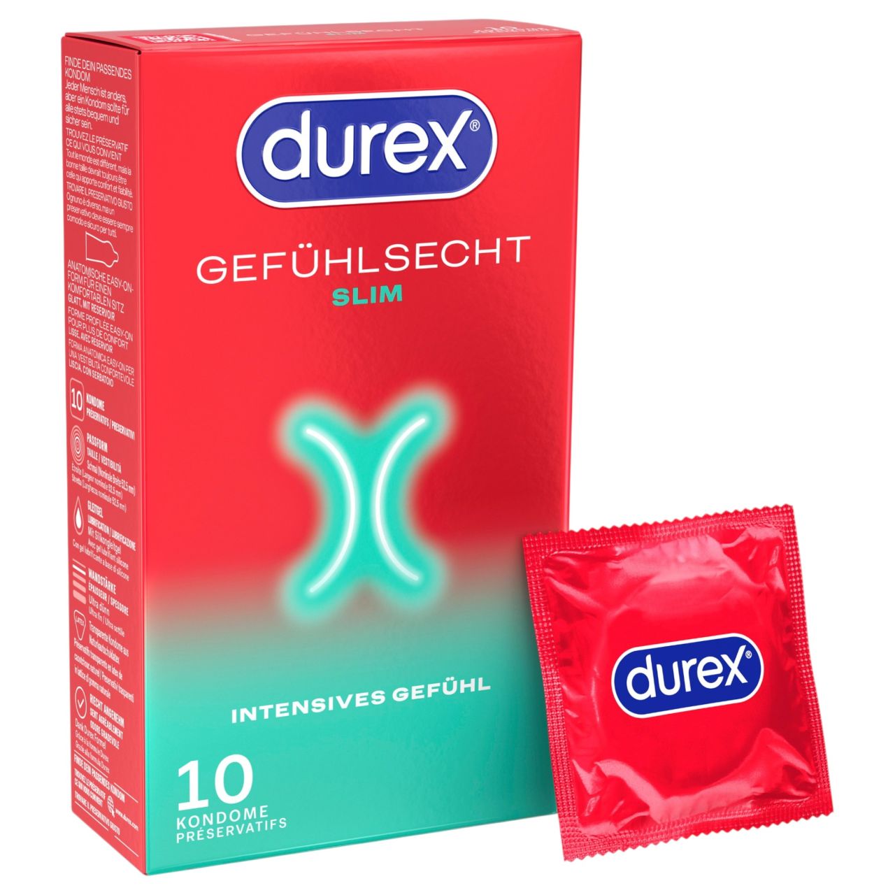 Durex - Slim óvszer (10db)