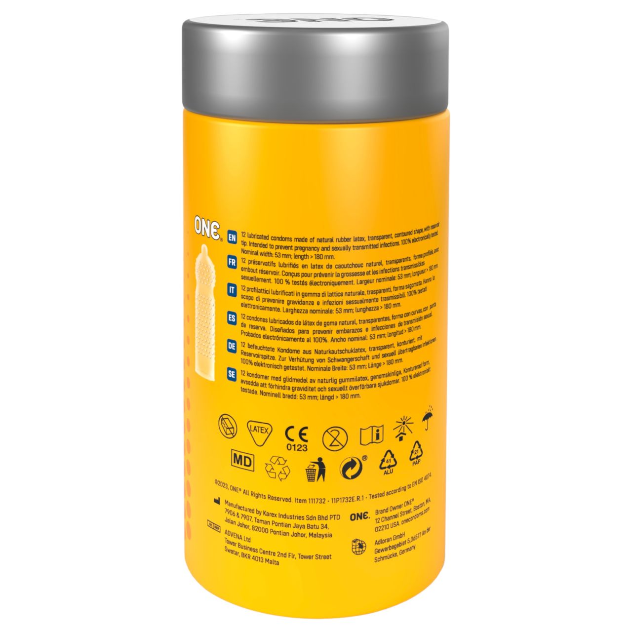 ONE Super Studs - pontozott óvszer (12db)