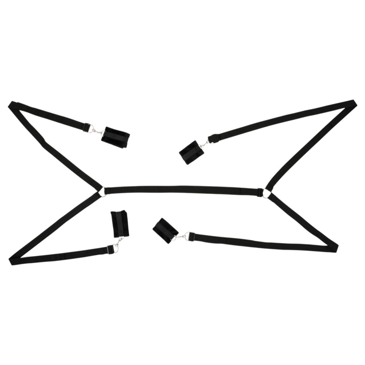 Bad Kitty - plüss ágyhoz kötöző szett (5 részes)
