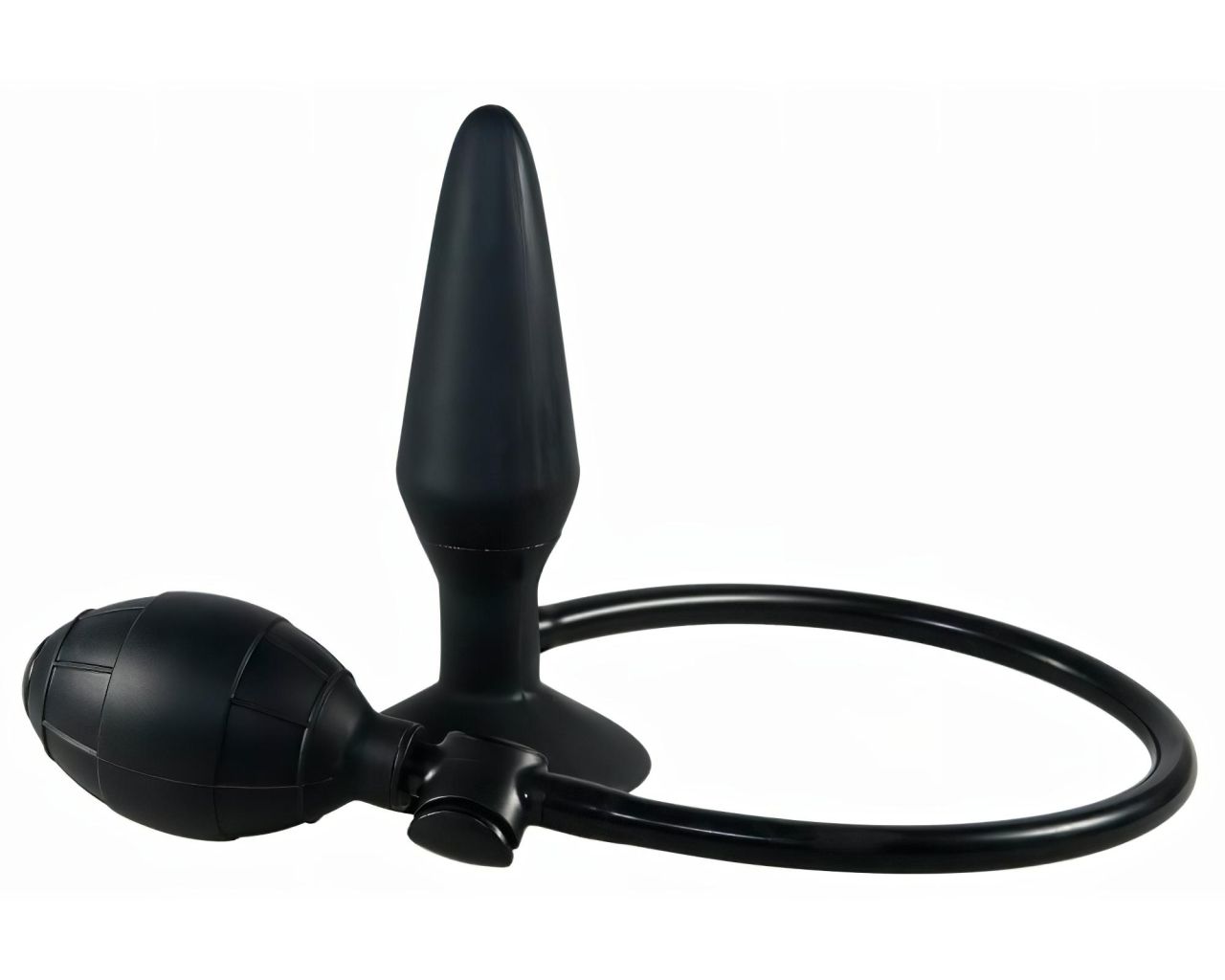 You2Toys True Black - pumpálható análtágító (fekete)