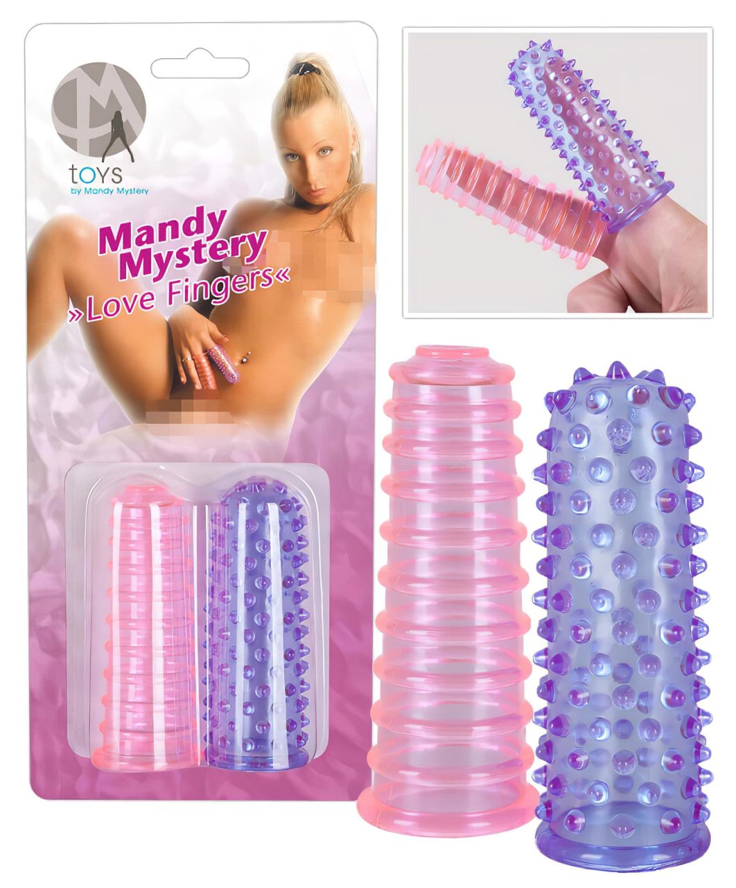 You2Toys Love Finger - ujjfeltét (2db)
