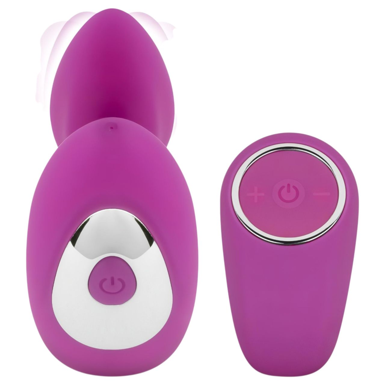 Easytoys Tap Dancer - vízálló, rádiós párvibrátor (pink)