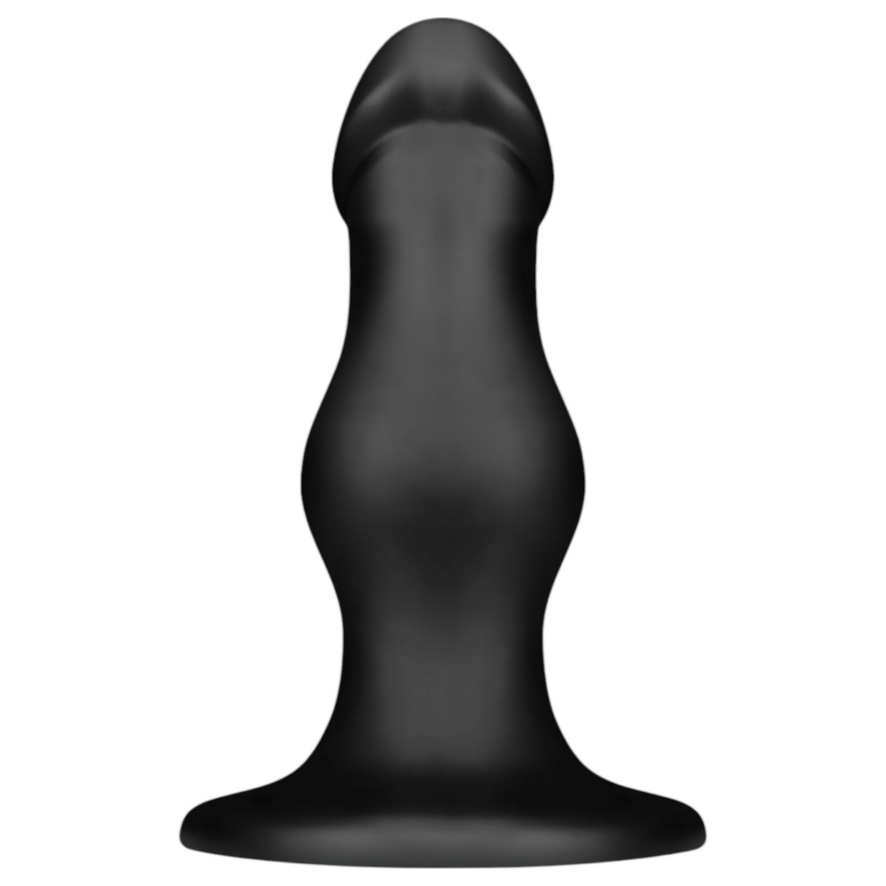 BUTTR FIM-92 - tapadókorongos anál dildó (fekete)
