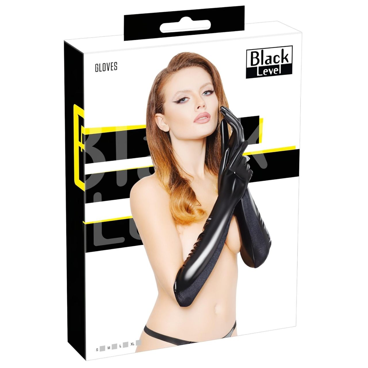 Black Level - fényes lakk kesztyű (fekete) Black Level - fényes lakk kesztyű (fekete)