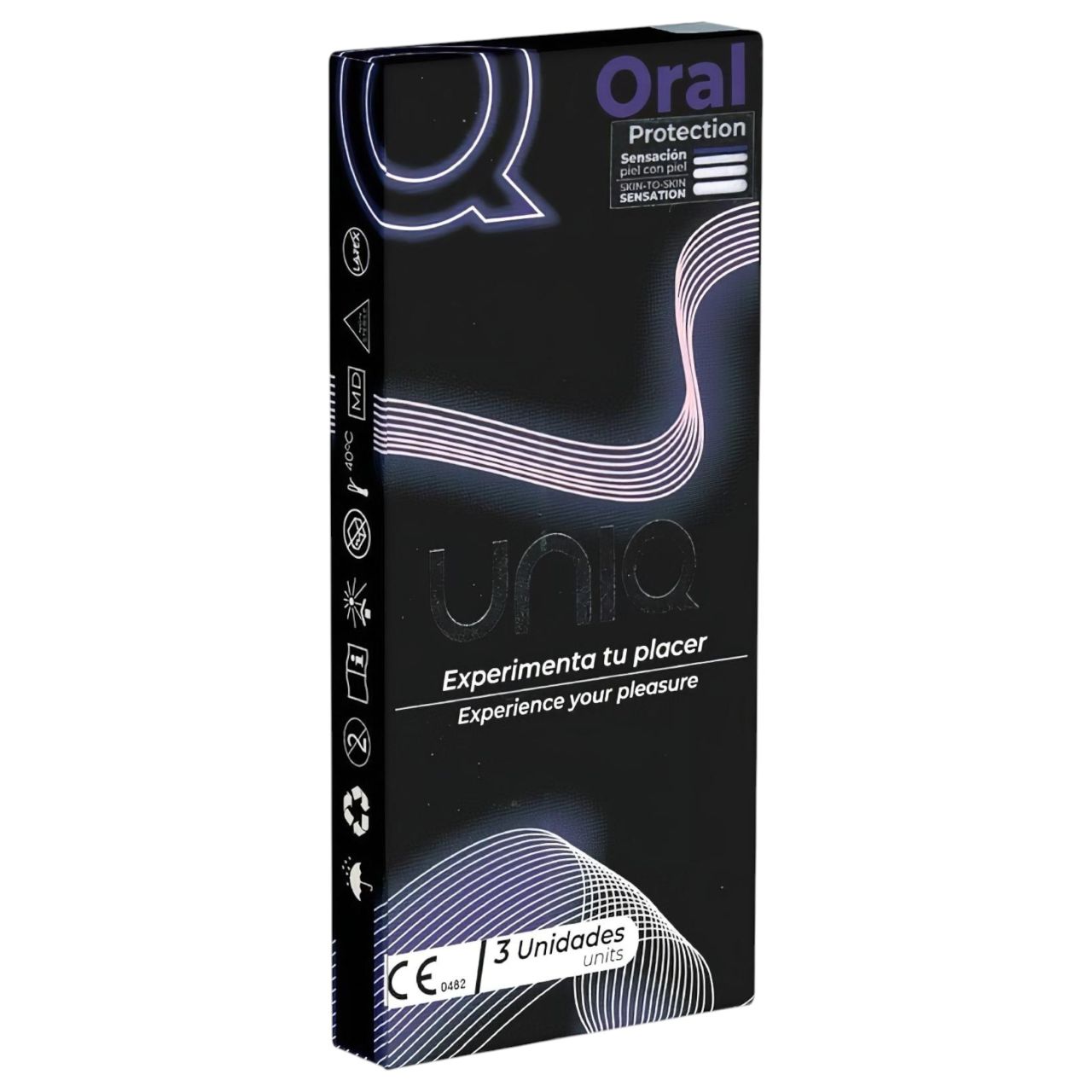 Uniq - latexmentes orál óvszer (3 db) Uniq - latexmentes orál óvszer (3 db)