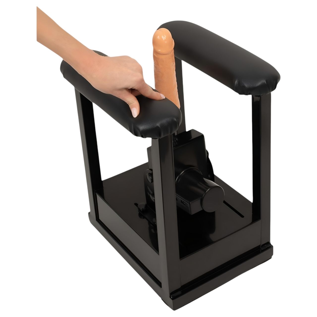 The Banger Sit-On-Climaxer - hálózati szexgép (fekete) The Banger Sit-On-Climaxer - hálózati szexgép (fekete)