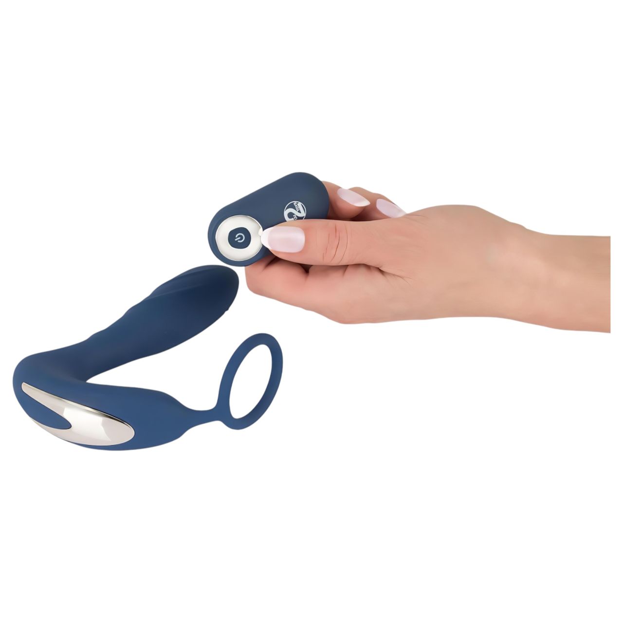 You2Toys Prostate Plug - anál vibrátor péniszgyűrűvel (kék) You2Toys Prostate Plug - anál vibrátor péniszgyűrűvel (kék)
