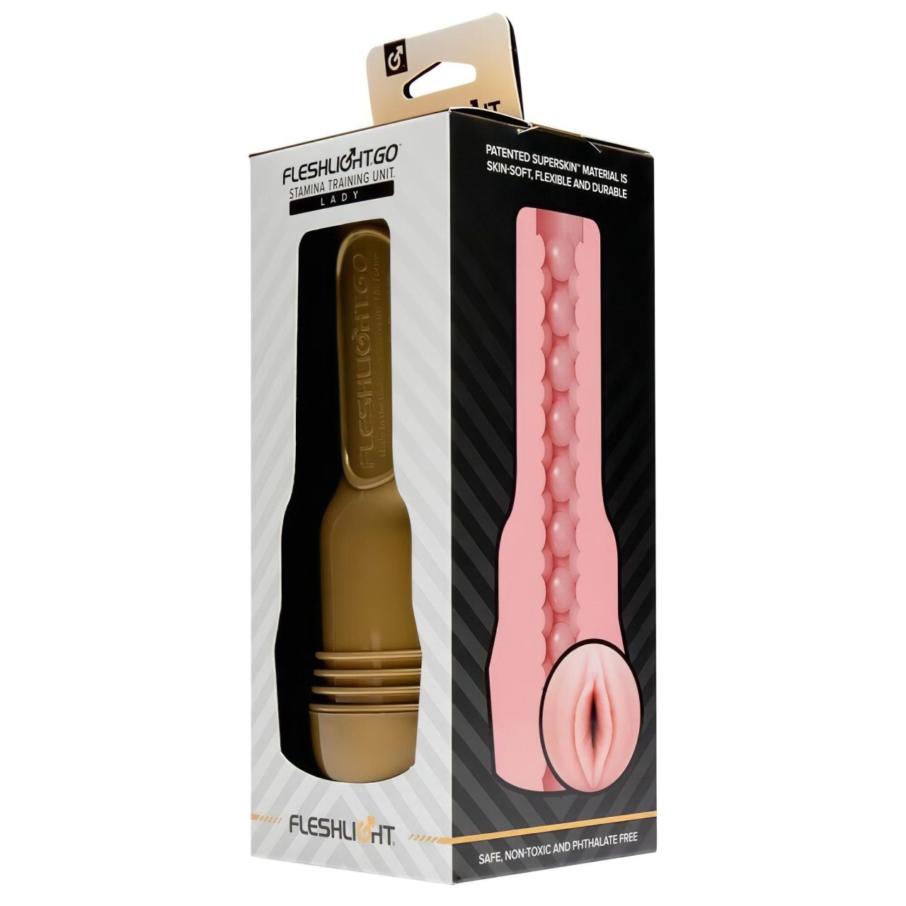 Fleshlight GO Stamina Training Unit Lady - kompakt vagina (pink) Fleshlight GO Stamina Training Unit Lady - kompakt vagina (pink)