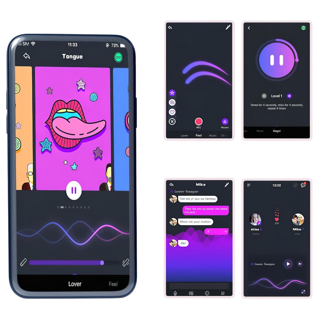 Magic Motion Crystal Duo - App-vezérelt vibrációs gésagolyó (zöld) Magic Motion Crystal Duo - App-vezérelt vibrációs gésagolyó (zöld)