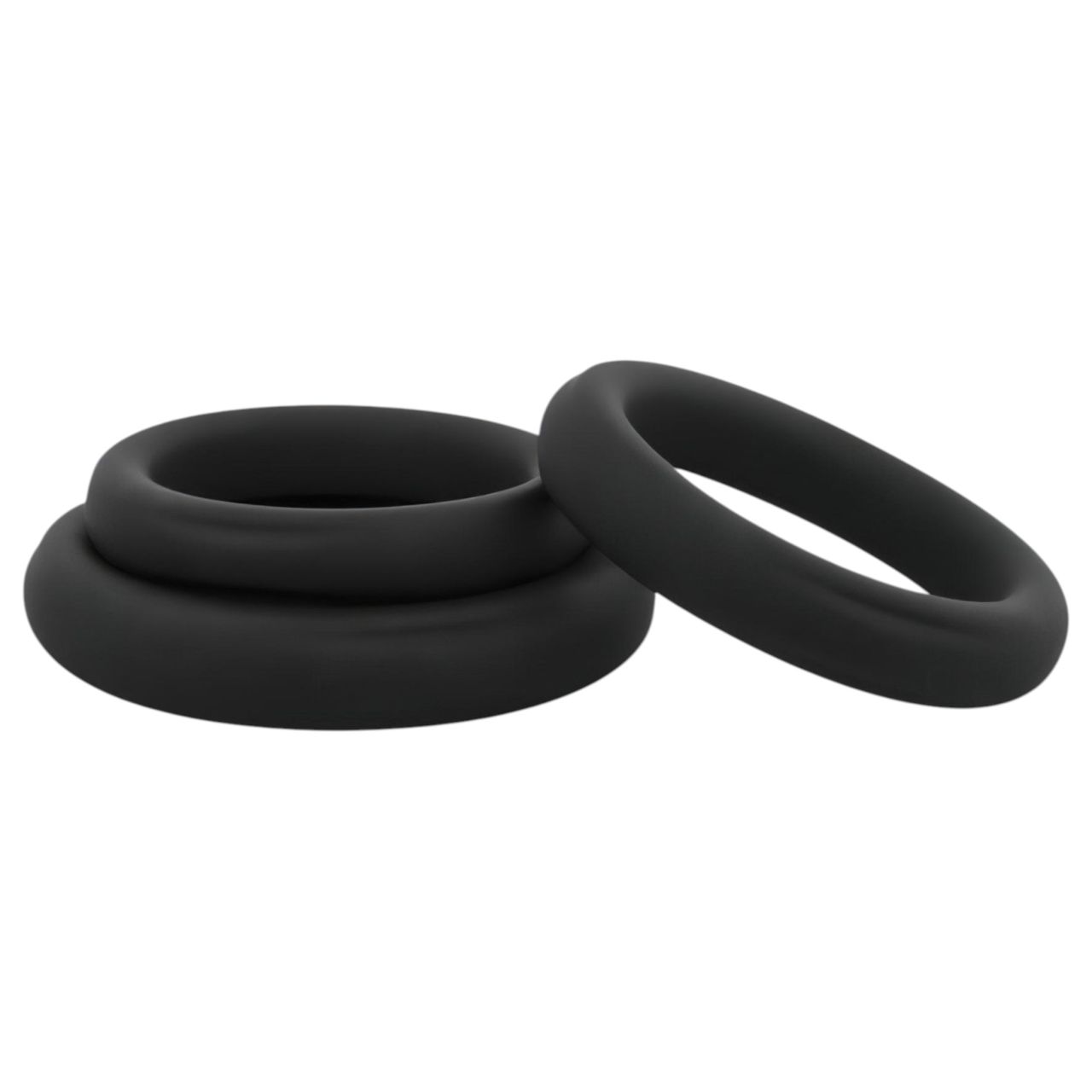 EasyToys Explore Ring - péniszgyűrű szett - 3 részes (fekete) EasyToys Explore Ring - péniszgyűrű szett - 3 részes (fekete)