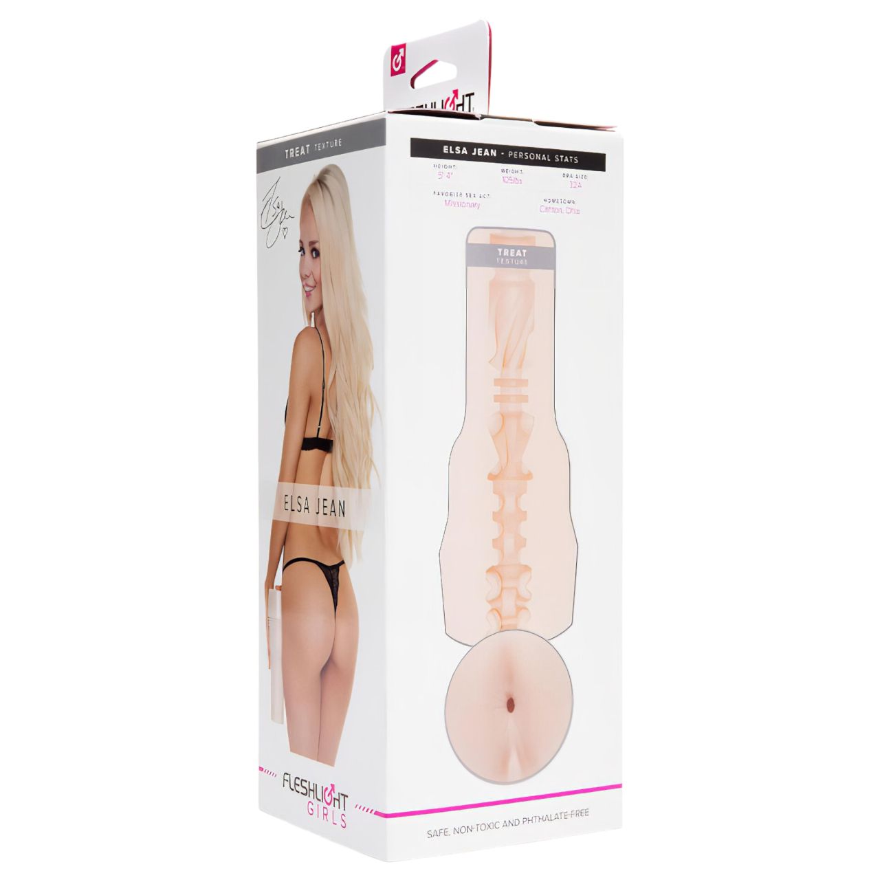 Fleshlight Elsa Jean Treat - élethű műpopsi (natúr)