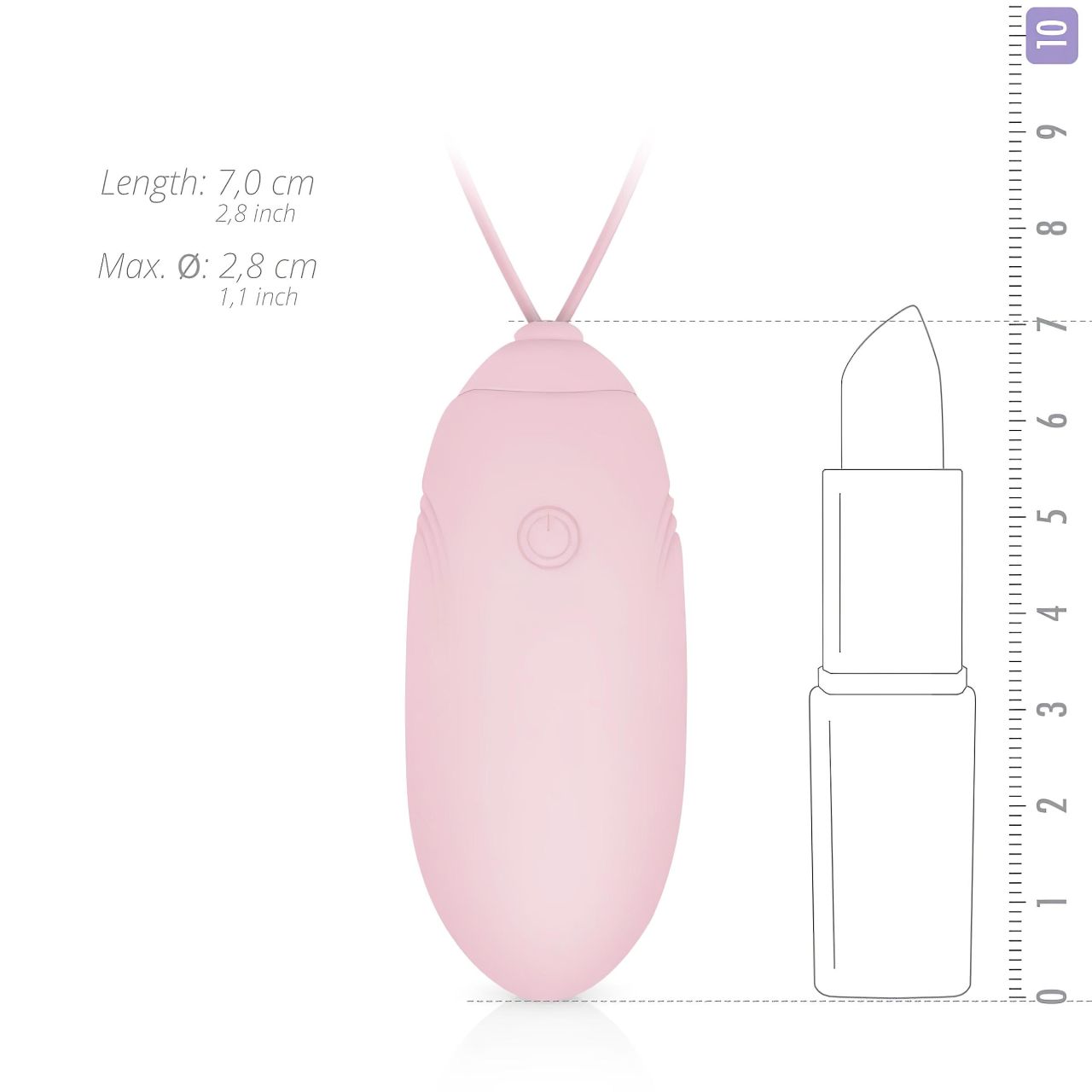 LUV EGG - akkus, rádiós vibrációs tojás (pink) LUV EGG - akkus, rádiós vibrációs tojás (pink)