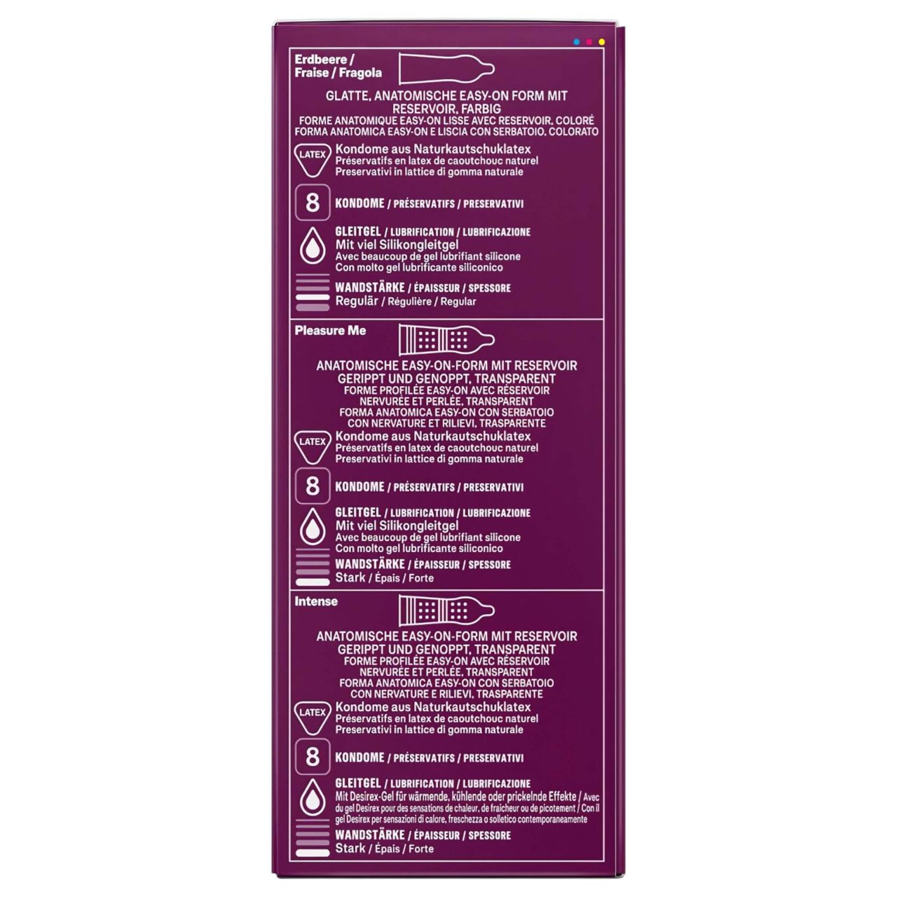 Durex Love Mix - óvszer csomag (40 db)