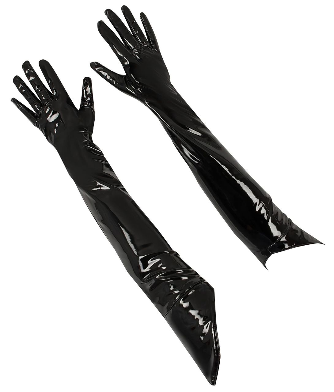 Black Level - extra hosszú, lakk kesztyű (fekete) Black Level - extra hosszú, lakk kesztyű (fekete)