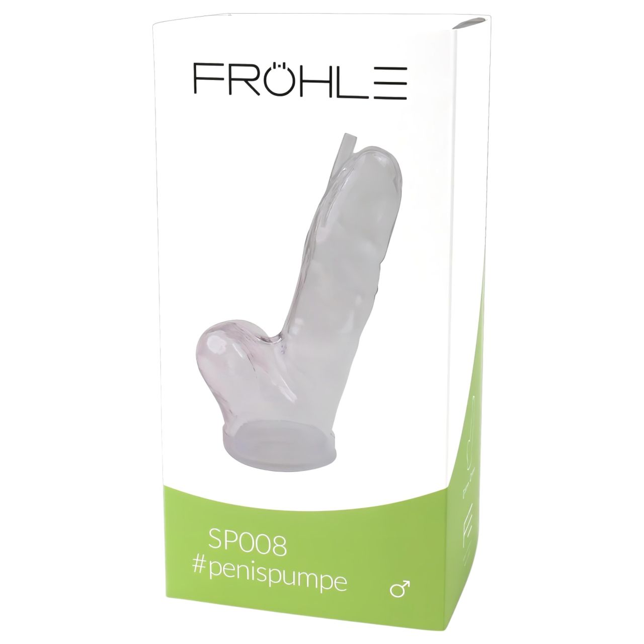 Fröhle SP008 (21 cm) - orvosi anatómiai péniszpumpa cserehenger Fröhle SP008 (21 cm) - orvosi anatómiai péniszpumpa cserehenger