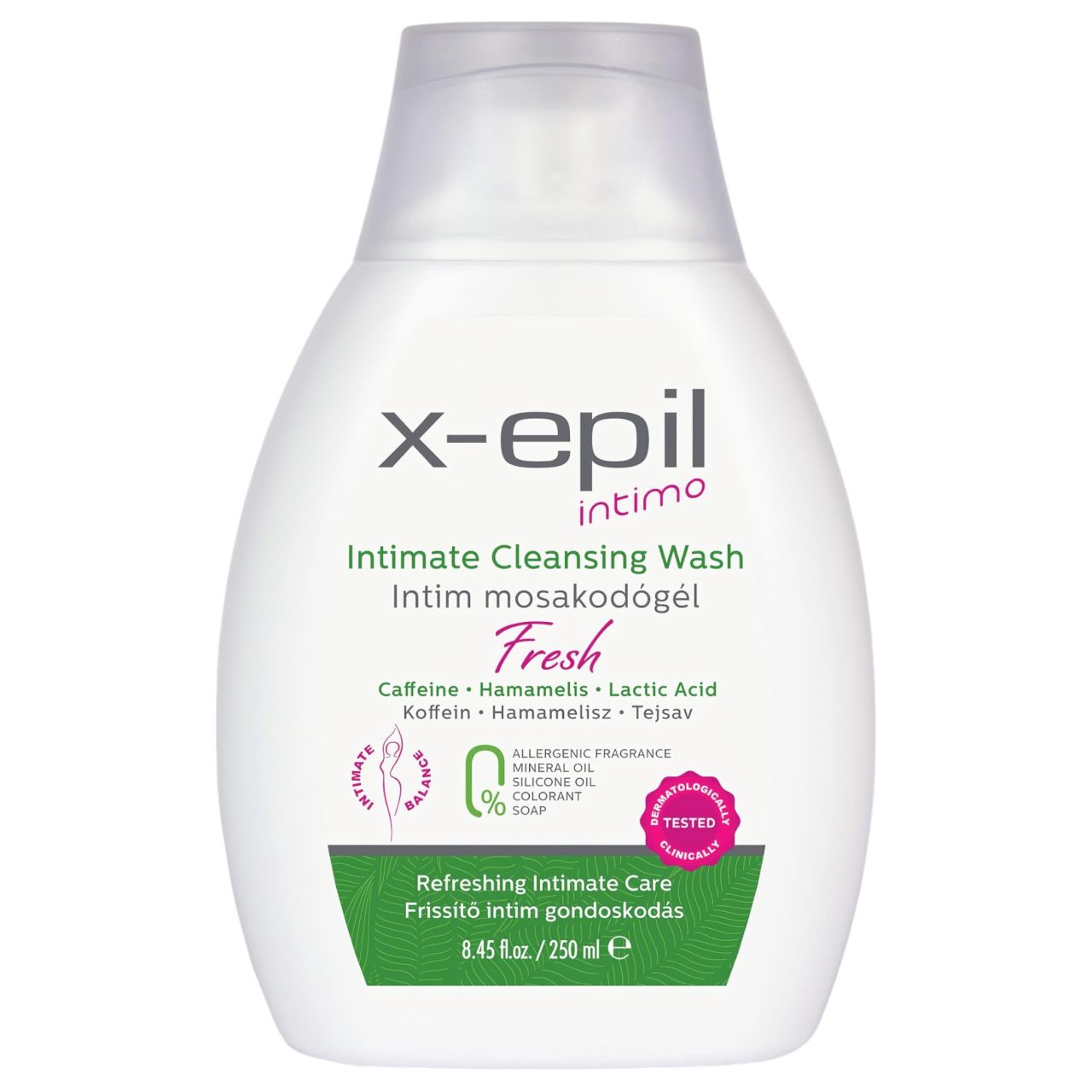 X-Epil Intimo Fresh - intim mosakodógél (250 ml) X-Epil Intimo Fresh - intim mosakodógél (250 ml)
