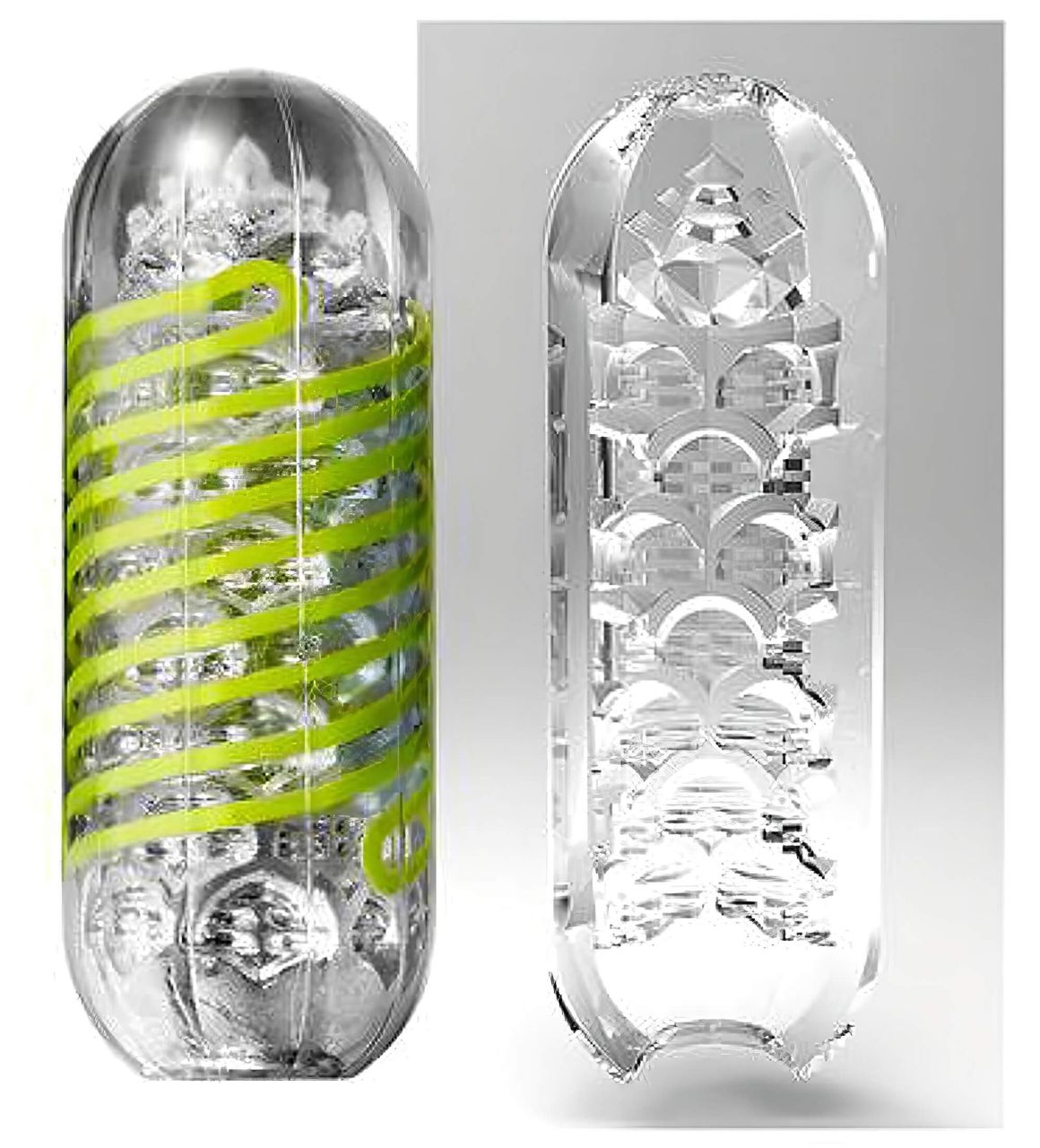 TENGA Spinner Schell - maszturbátor (átlátszó)