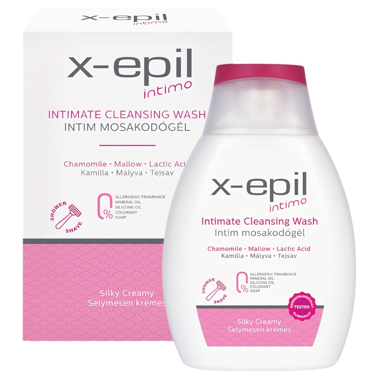 X-Epil Intimo - intim mosakodógél (250 ml) X-Epil Intimo - intim mosakodógél (250 ml)