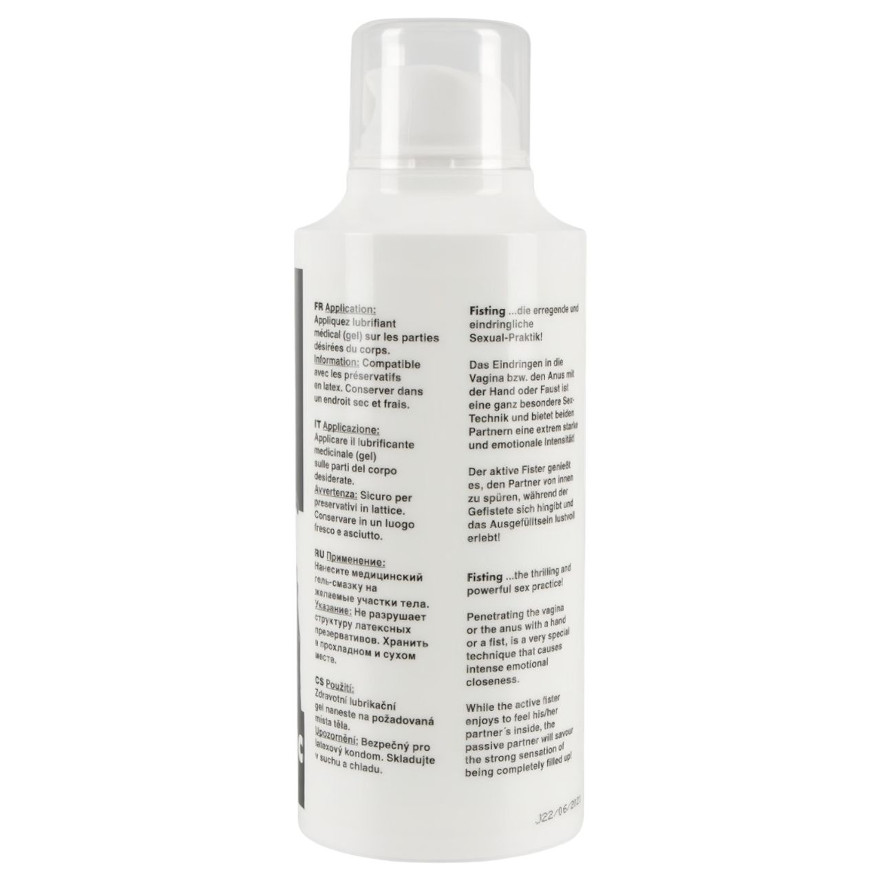 Fisting (öklöző) síkosító (500 ml) Fisting (öklöző) síkosító (500 ml)