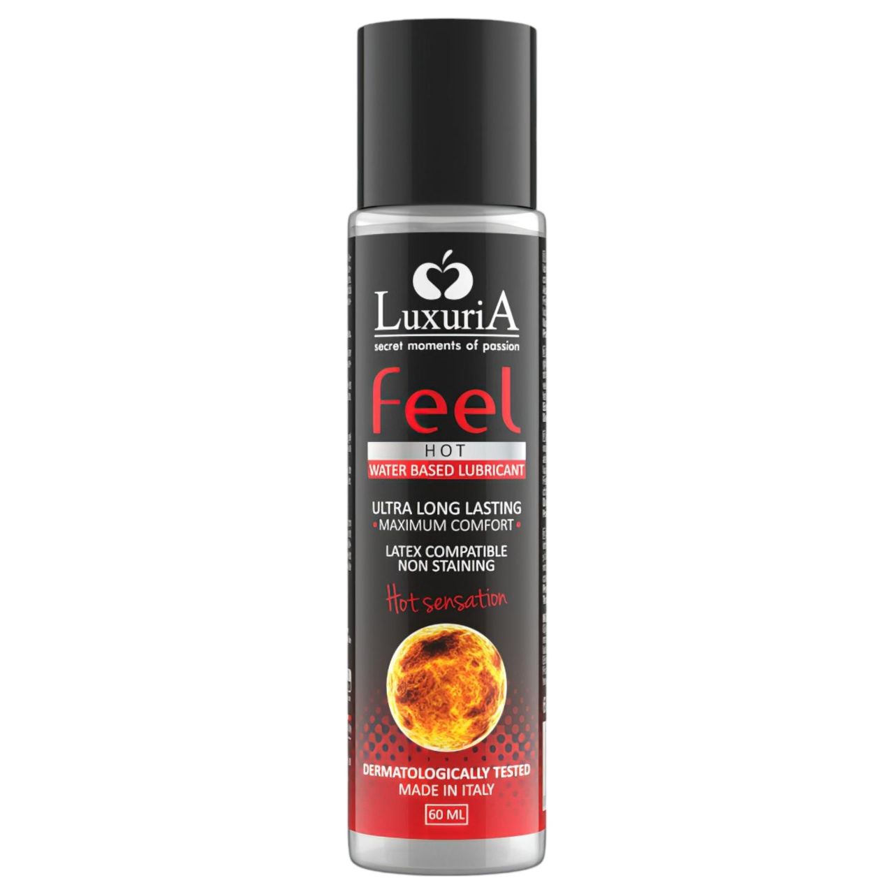 LuxuriA Feel Hot - melegítő hatású síkosító (60 ml) LuxuriA Feel Hot - melegítő hatású síkosító (60 ml)