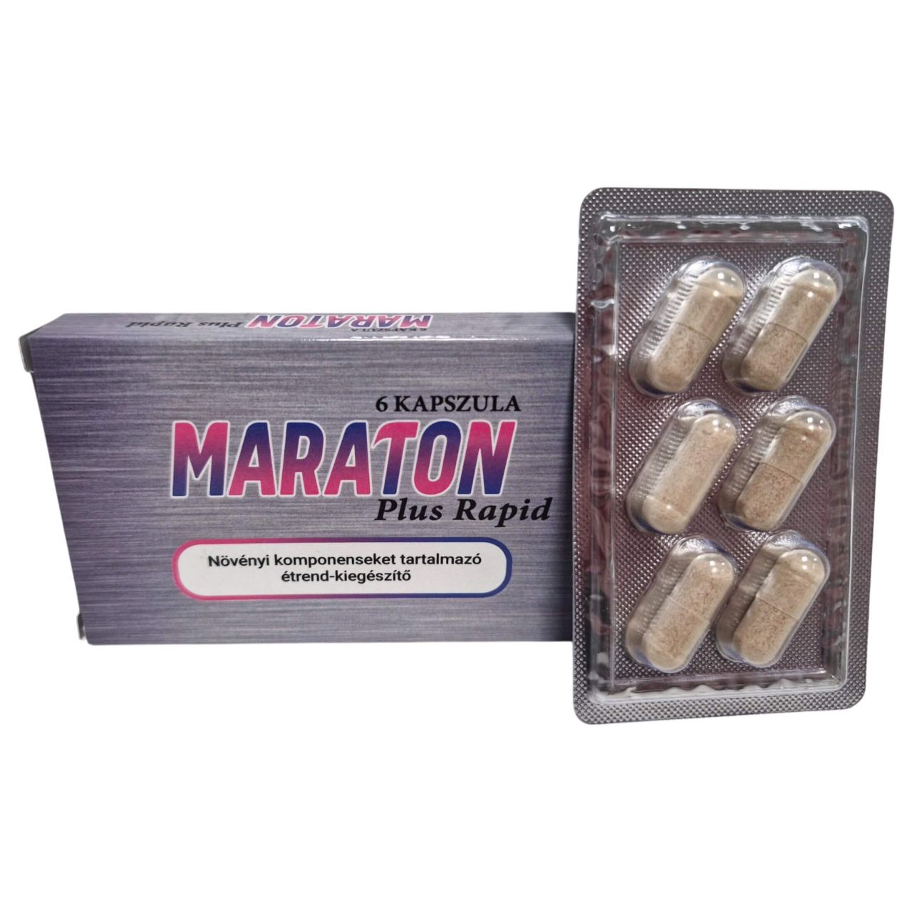 Maraton - étrend kiegészítő kapszula férfiaknak (6 db) Maraton - étrend kiegészítő kapszula férfiaknak (6 db)