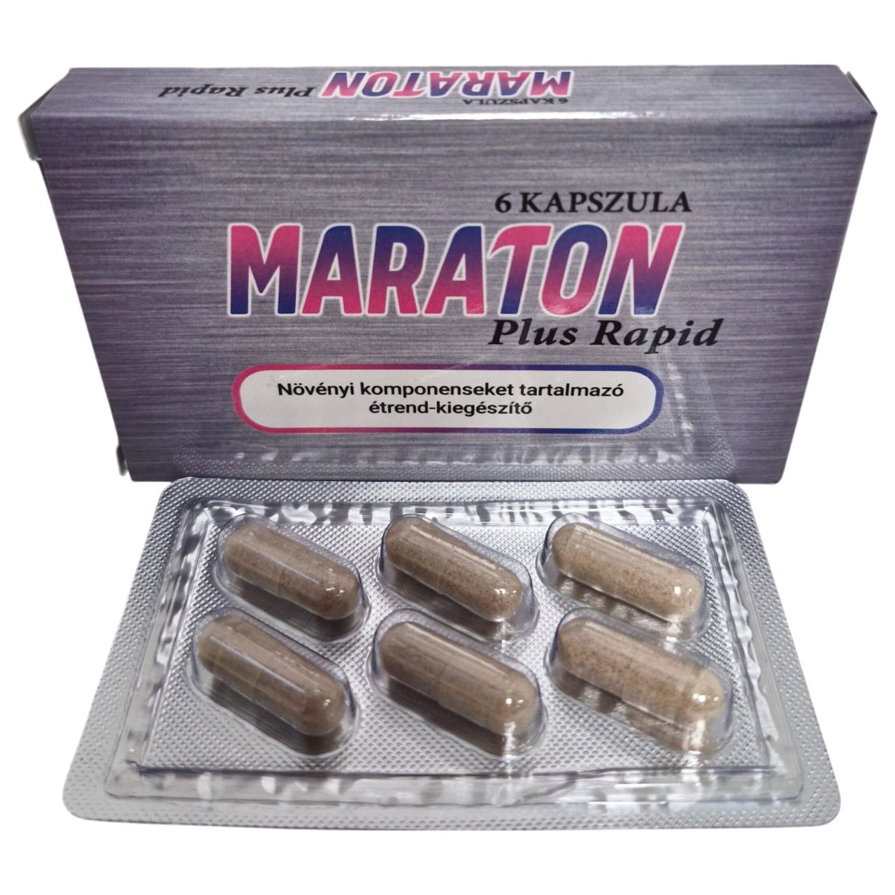 Maraton - étrend kiegészítő kapszula férfiaknak (6 db) Maraton - étrend kiegészítő kapszula férfiaknak (6 db)