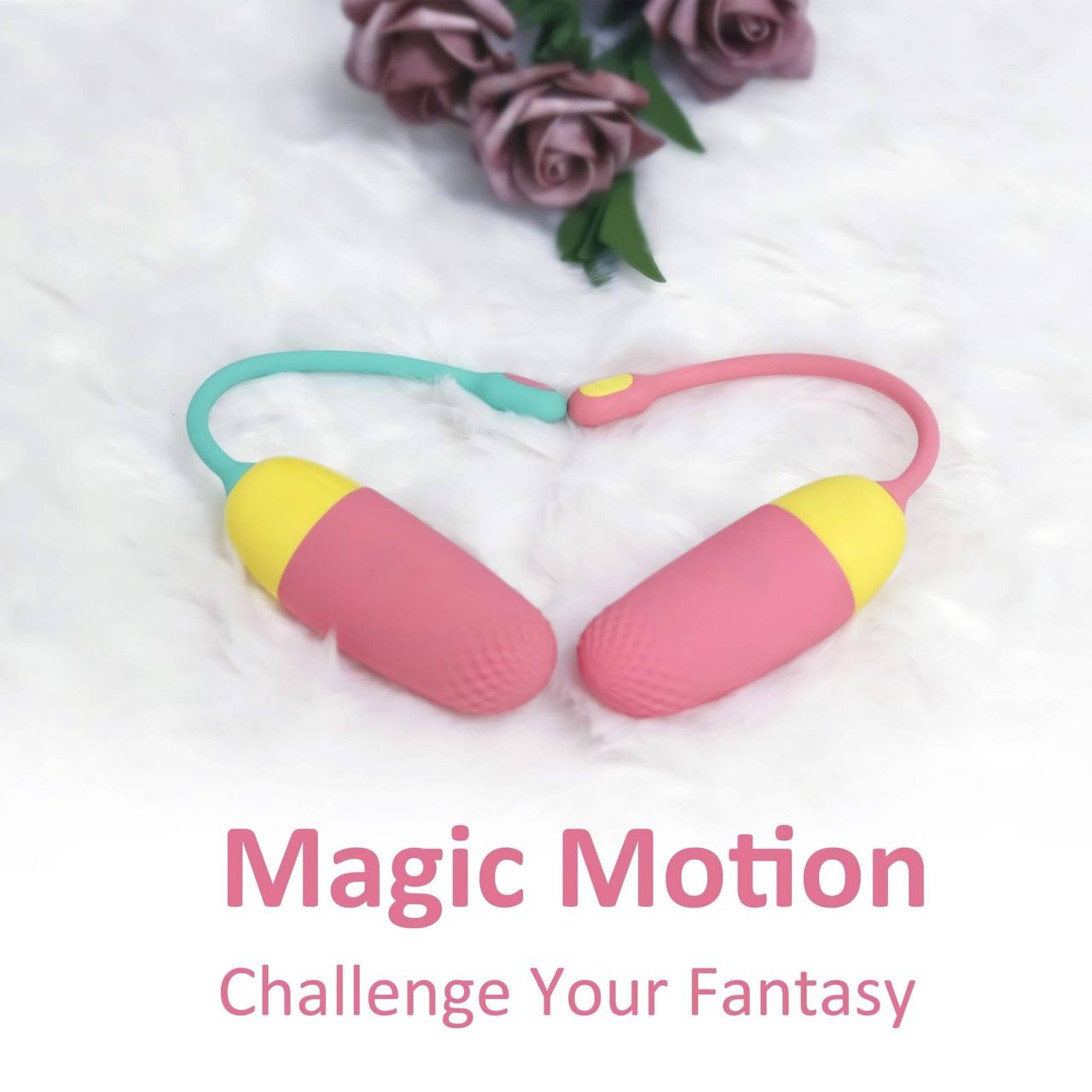 Magic Motion Vini – App-vezérelt vibrációs tojás (narancs)