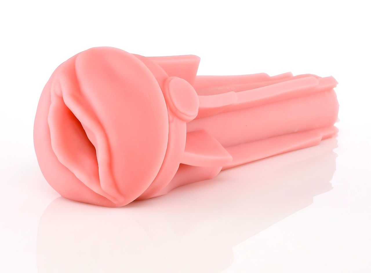 Fleshlight Pink Lady Destroya - élethű művagina tokban (natúr)