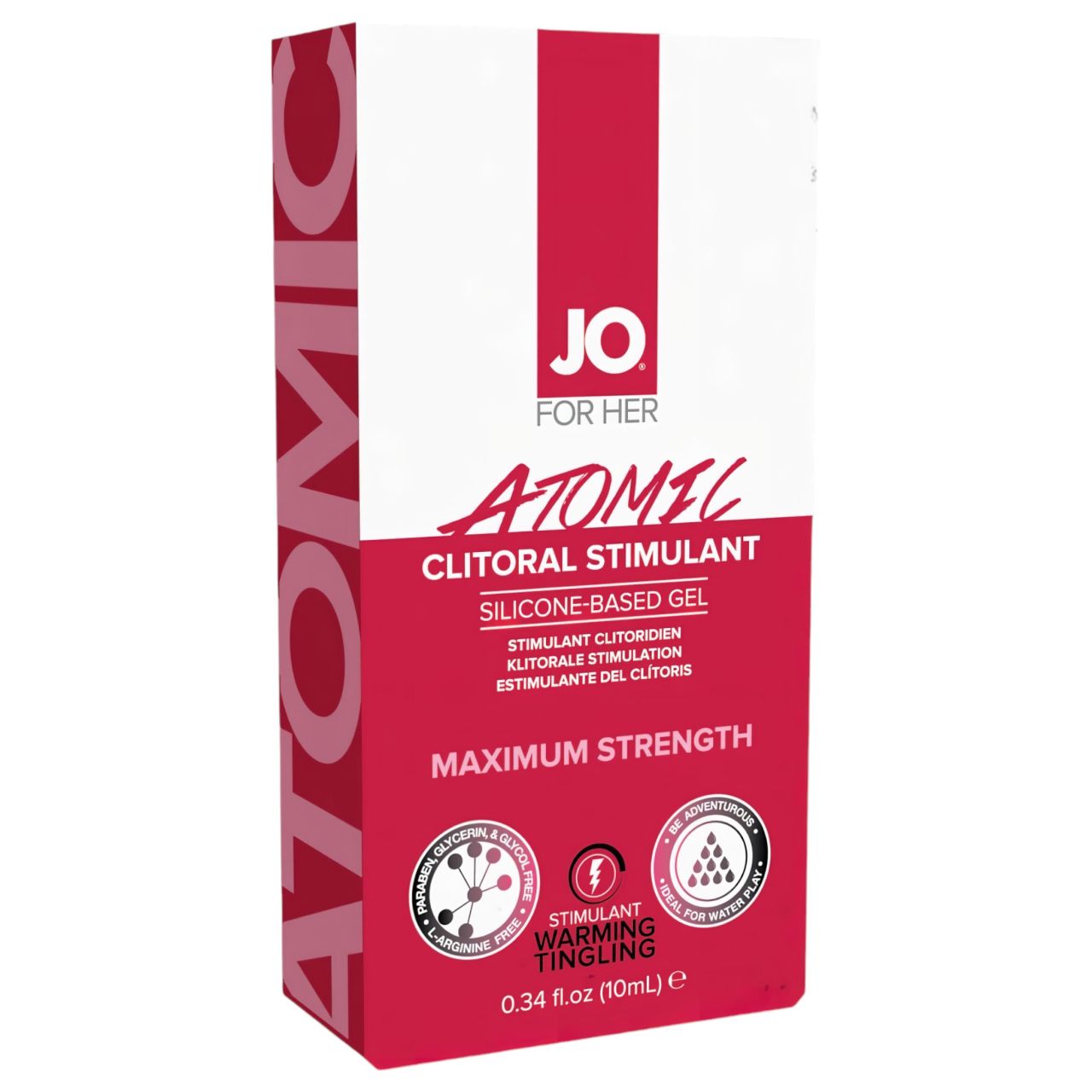 System JO - ATOMIC - klitorisz stimuláló gél nőknek (10 ml) System JO - ATOMIC - klitorisz stimuláló gél nőknek (10 ml)