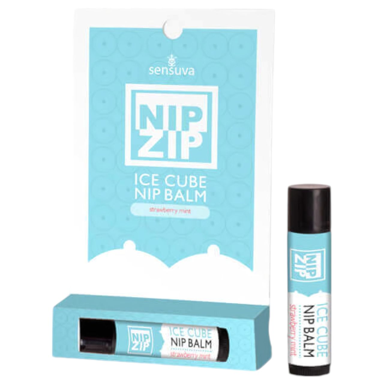 Sensuva Nip Clip - hűsítő mellbimbó gél - eper-menta (4 g) Sensuva Nip Clip - hűsítő mellbimbó gél - eper-menta (4 g)
