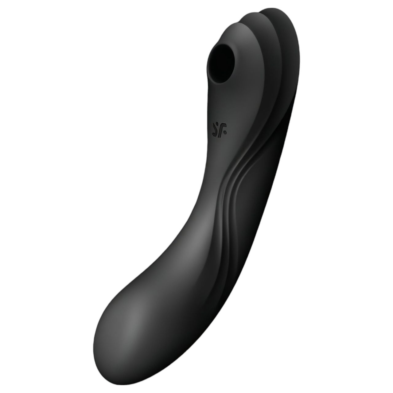 Satisfyer Curvy Trinity 4 - léghullámos 2in1 vibrátor (fekete) Satisfyer Curvy Trinity 4 - léghullámos 2in1 vibrátor (fekete)