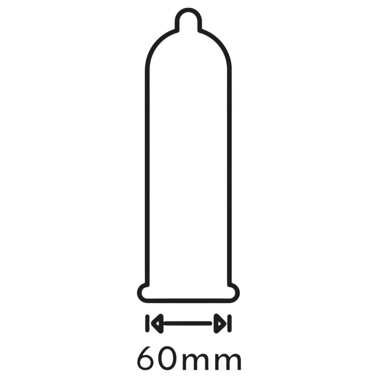 Secura Padlizsán - extra nagy óvszer - 60 mm (12 db)