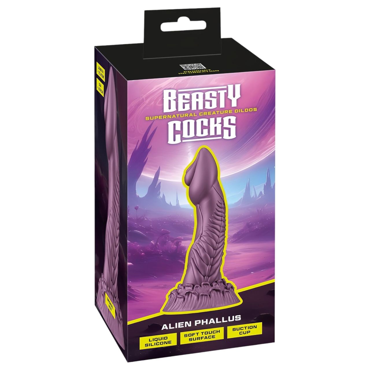 Beasty Cocks Alien Phallus - űrlény dildó (lila) Beasty Cocks Alien Phallus - űrlény dildó (lila)